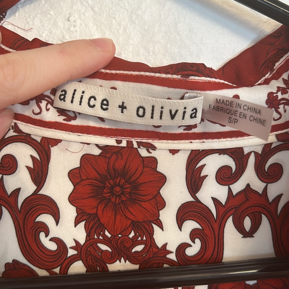ALICE + OLIVIA
Printed Chassidy Dress size small nwot - Picture 6 of 9